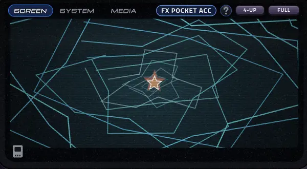 CONSTELLATION (FX POCKET) screen view